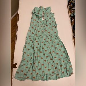 Horse dress, size 5 girls